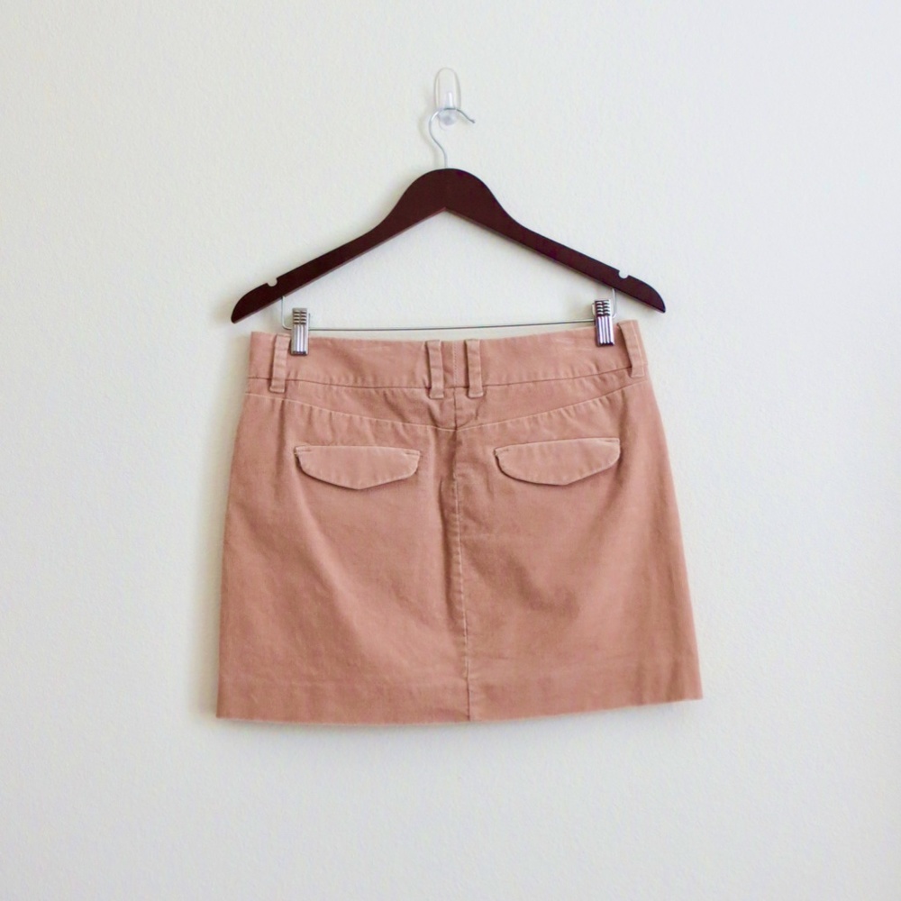 NEW! J. Crew Vintage Corduroy Mini Skirt Pockets - Picture 4 of 5